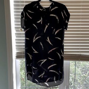 Navy T-shirt Dress